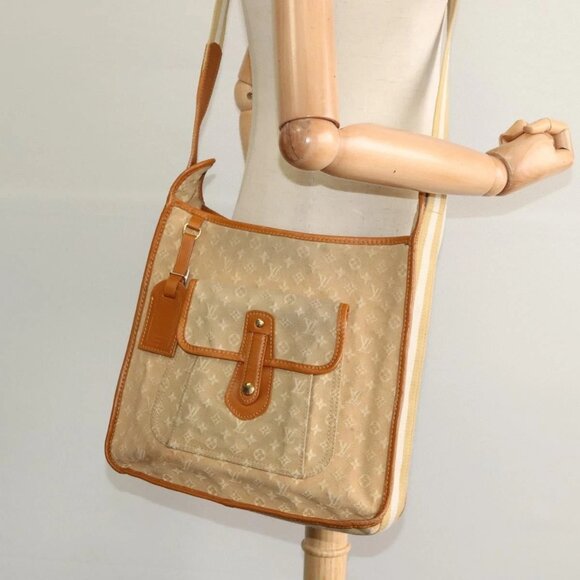 LOUIS VUITTON Monogram Mini Buzas Marie Kate Bag Beige - Picture 1 of 16